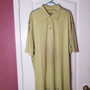 The Foundry Lime colored polo shirt